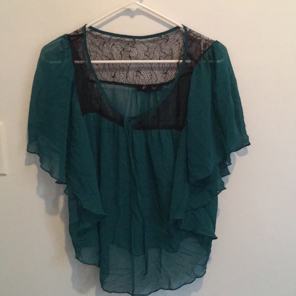 Sheer blouse